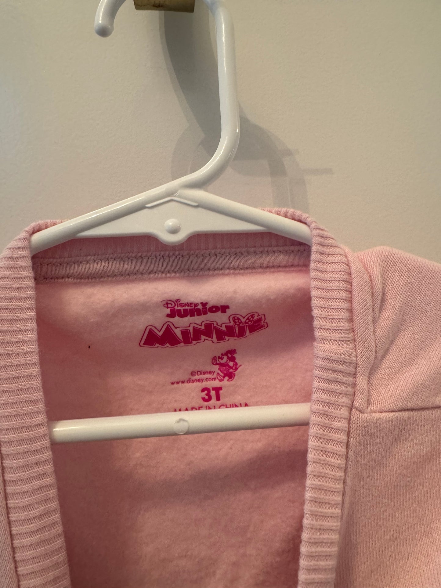 Disney Graphic Sweatshirt Toddler Girl Size 3T Pink