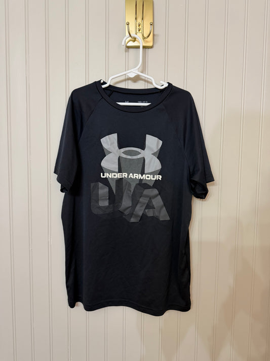 Under Armour Tee Youth Size Medium Black
