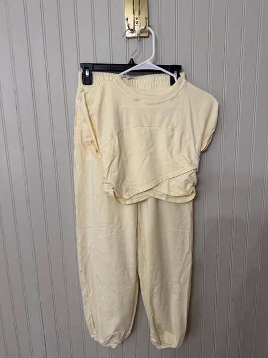 Women’s Yellow Matching Set Size Small