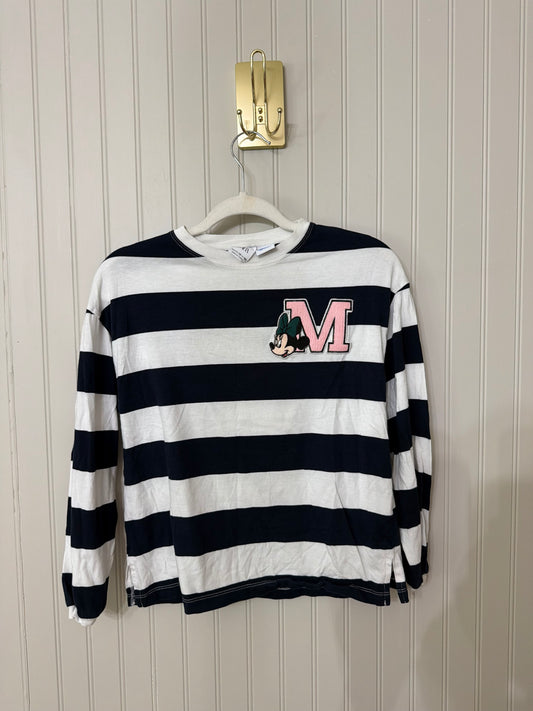 Zara x Disney Minnie Mouse Stripe Top Girl’s Size 11/12