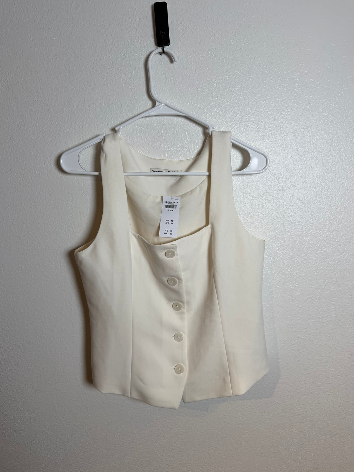 Abercrombie Women’s Vest Size Medium