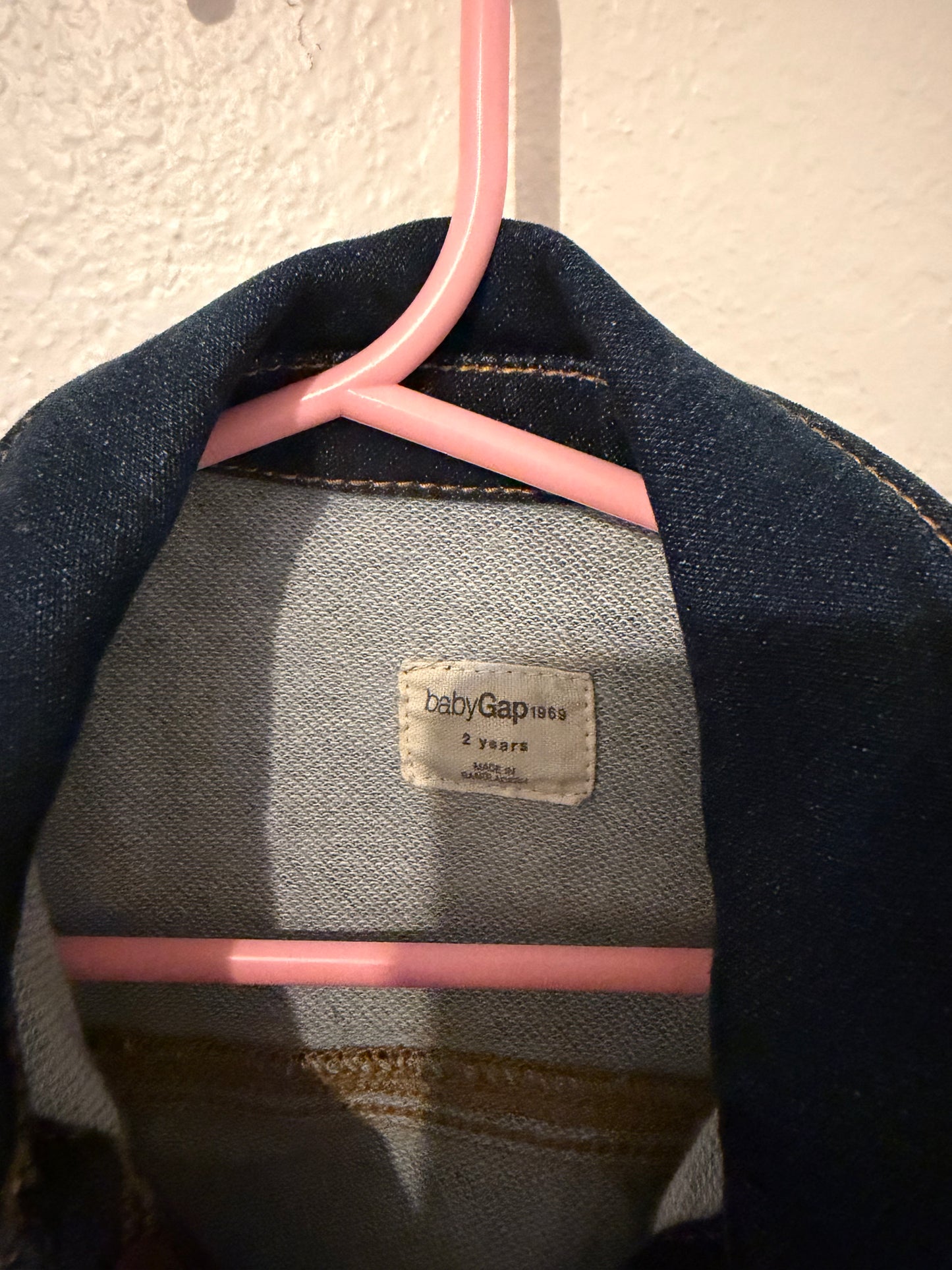 Gap Denim Jacket Toddler Size 2 Years