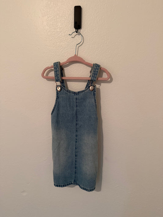 Denim Jumper Dress Toddler Size 3T NWT