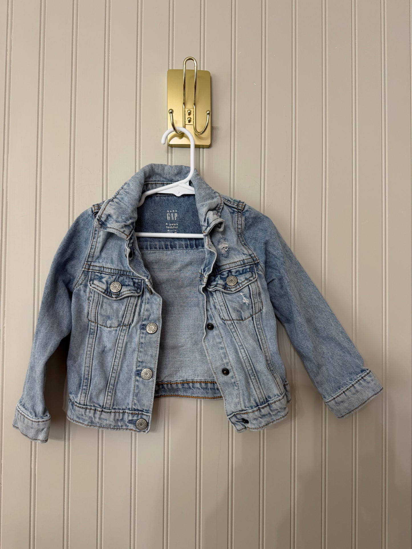 Gap Toddler Jean Jacket Size 4Y