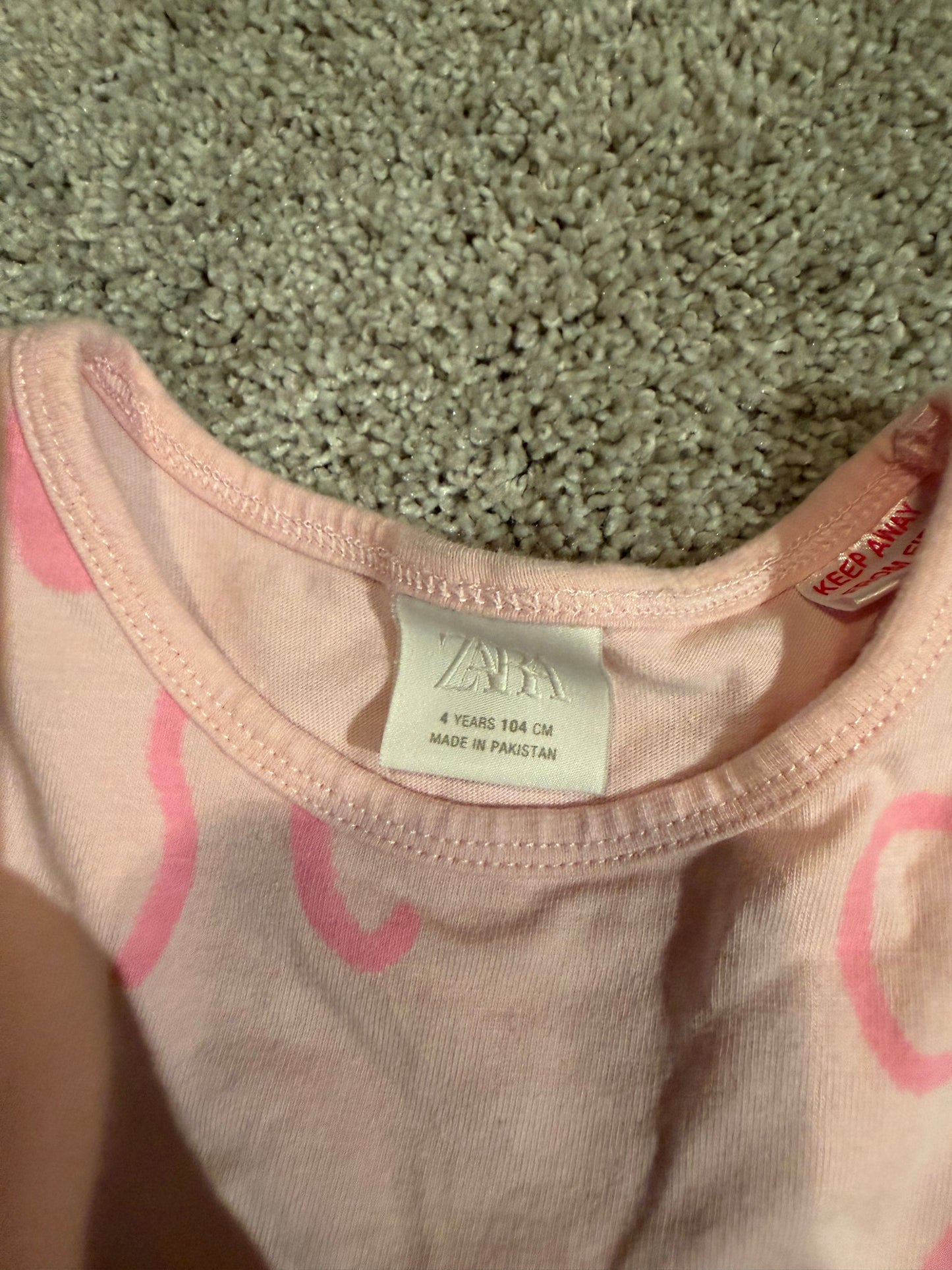 Zara Bow Outfit Size 4