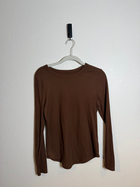 NB Long Sleeve Top Women’s Large Brown