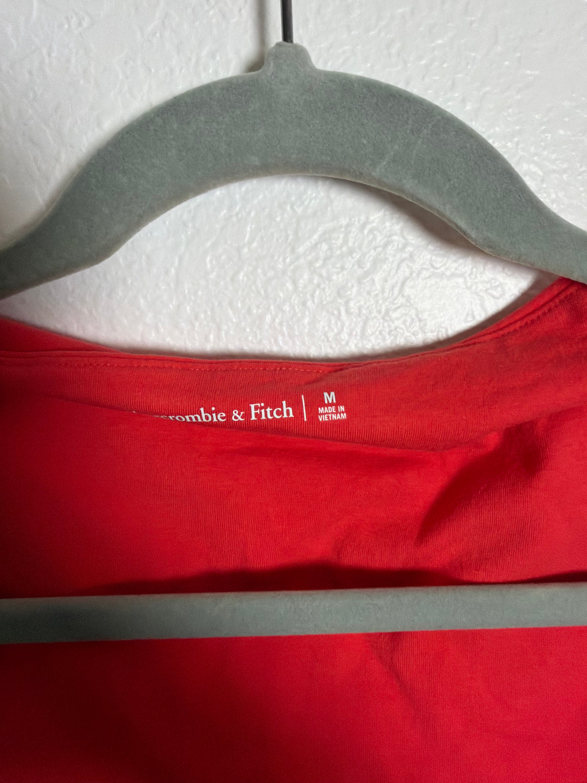 Abercrombie & Fitch Red Tank Size Medium