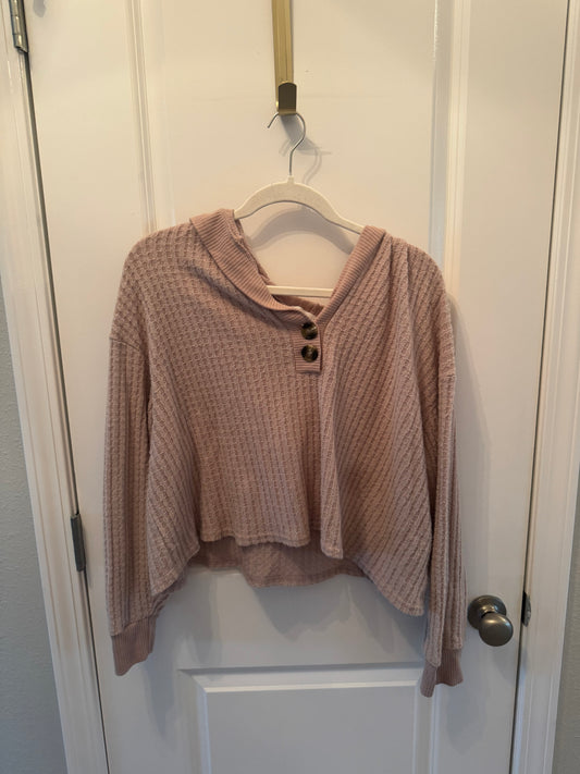 Women’s Tan Hoodie Size Large