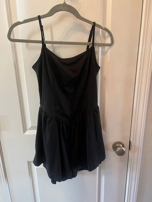 Strappy Romper Women’s Size Medium 8-10 (30-31) Black