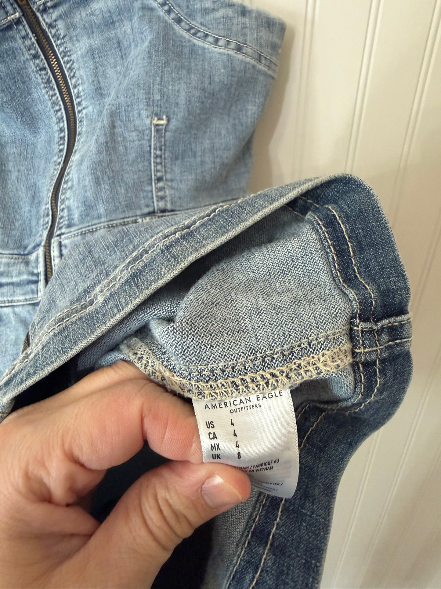 American Eagle Denim Mini Dress Women’s Size 4