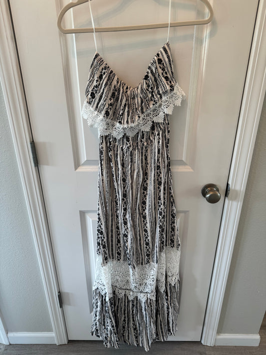 Boheme Floral Maxi Dress Women’s Small NWT