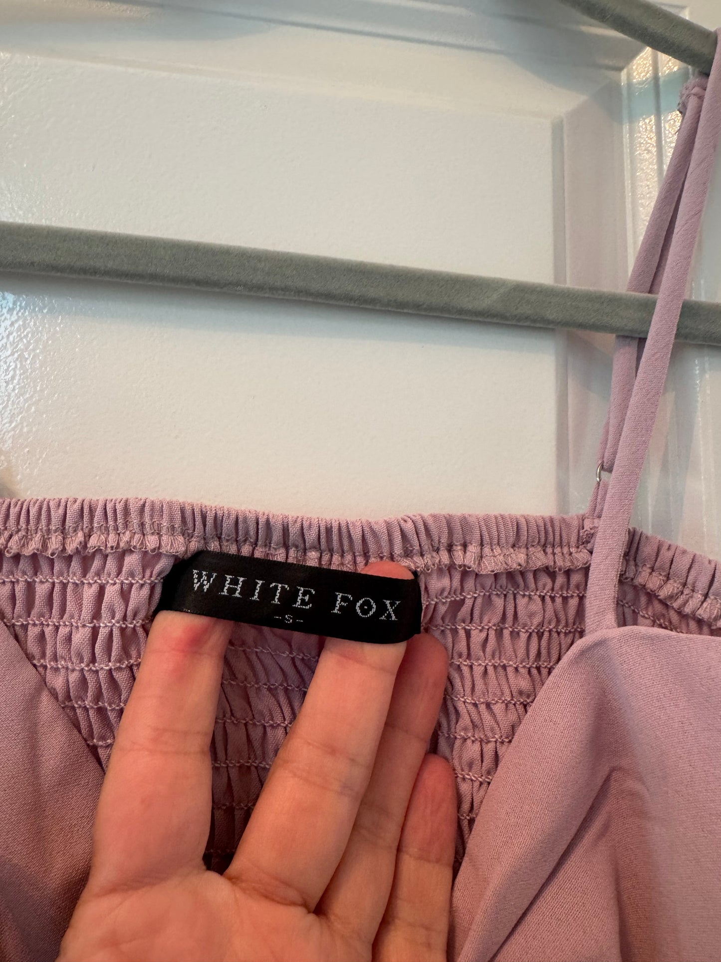 White Fox Matching Set Women’s XS/S Lilac