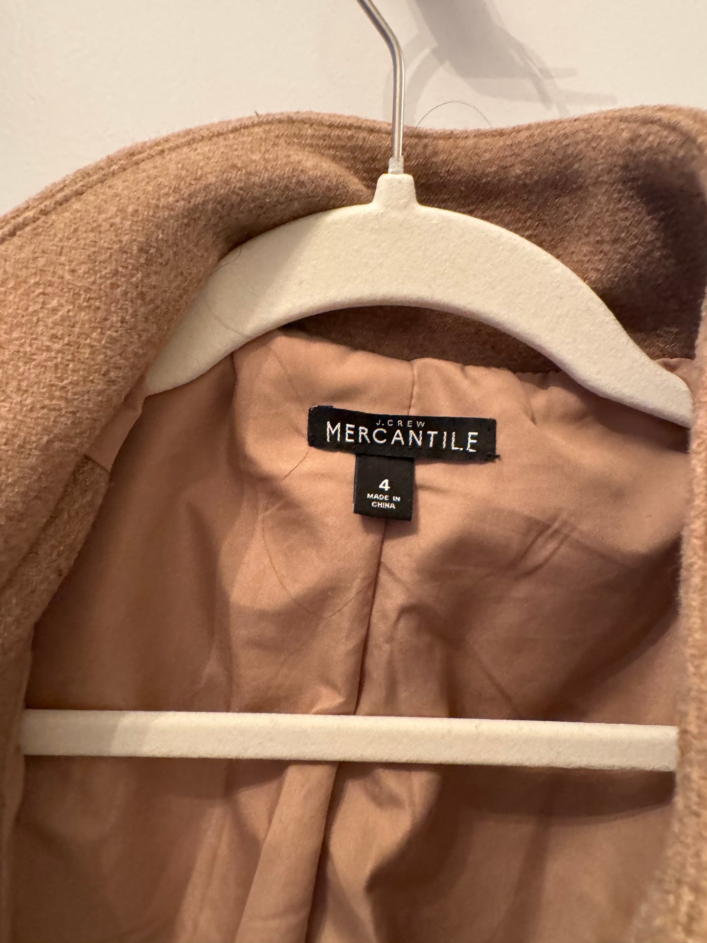 J Crew Coat Size 4