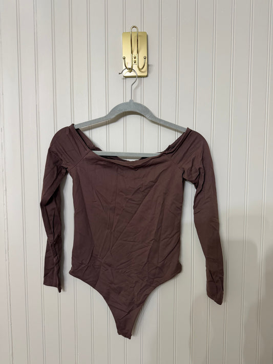 Nuuds Bodysuit Women’s Small Brown