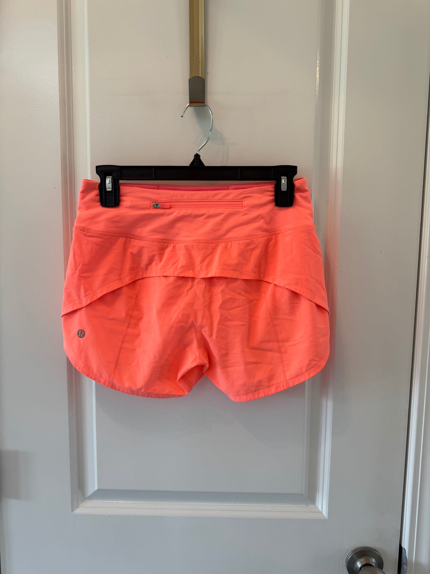 Lululemon Active Shorts Women’s Size 4 Neon Coral