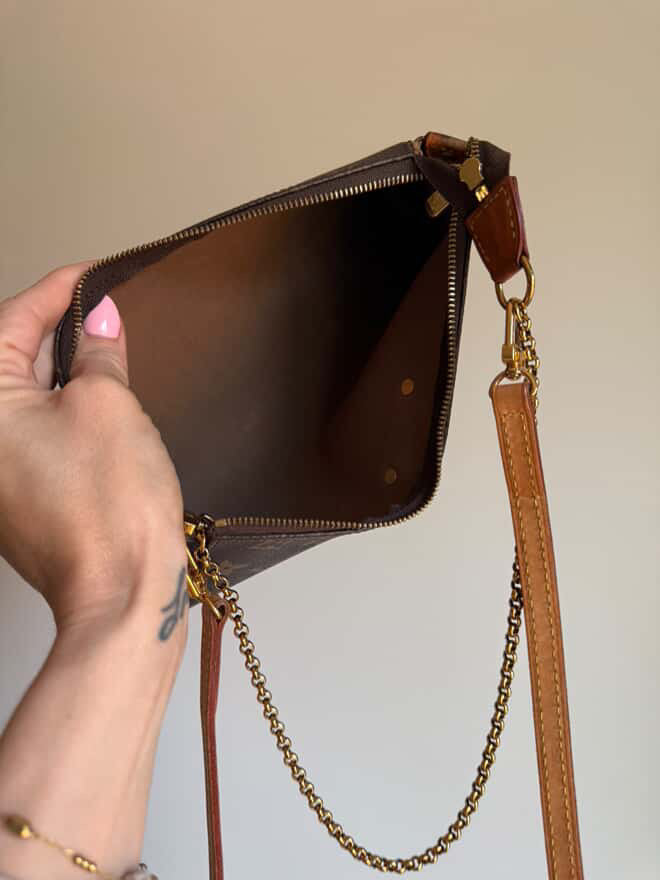LOUIS VUITTON Monogram Eva Crossbody Bag