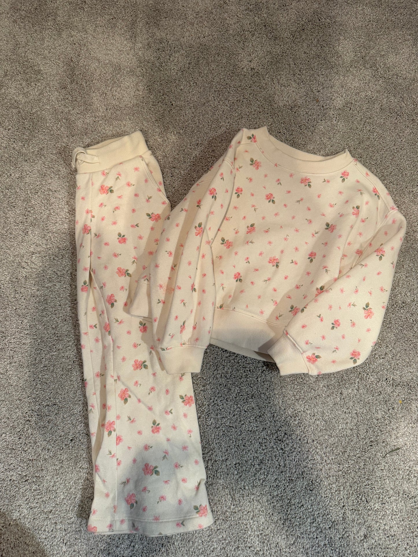 Toddler girl floral set size 4/5Y