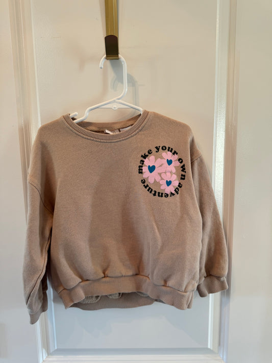 Zara Sweatshirt size 4/5 years