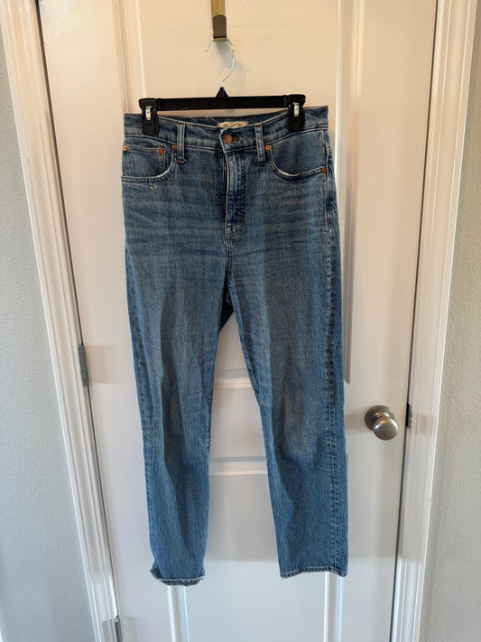 Madewell Classic Straight Jeans Women’s Size 26T