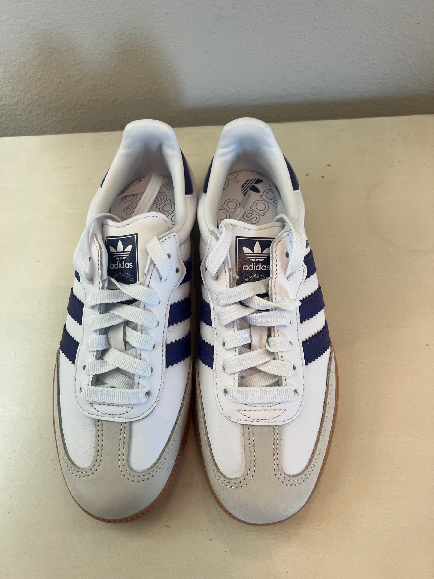 Adidas Samba OG Shoes Women’s Size 5.5 Purple/White