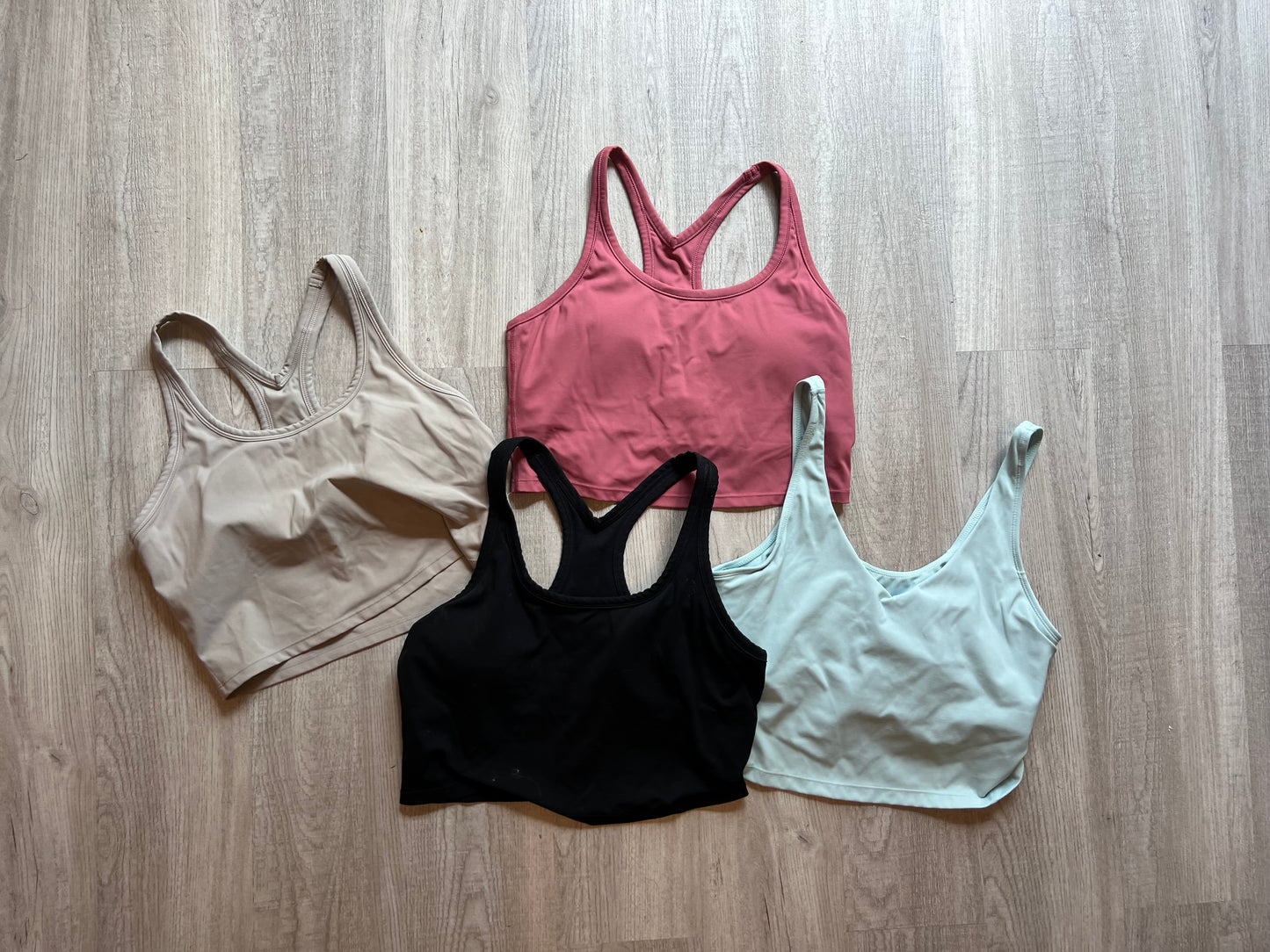 Bundle of 4 Sports Bras Women’s Size 10 (Medium)