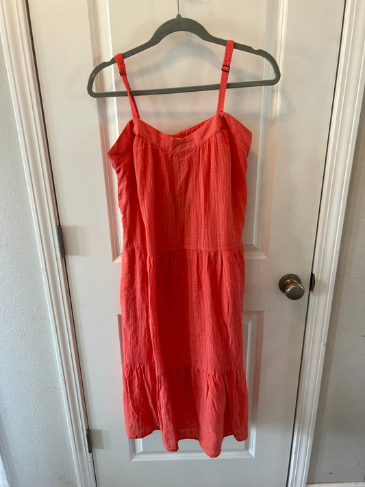 Knox Rose Summer Dress Women’s Size Medium Guava Jelly