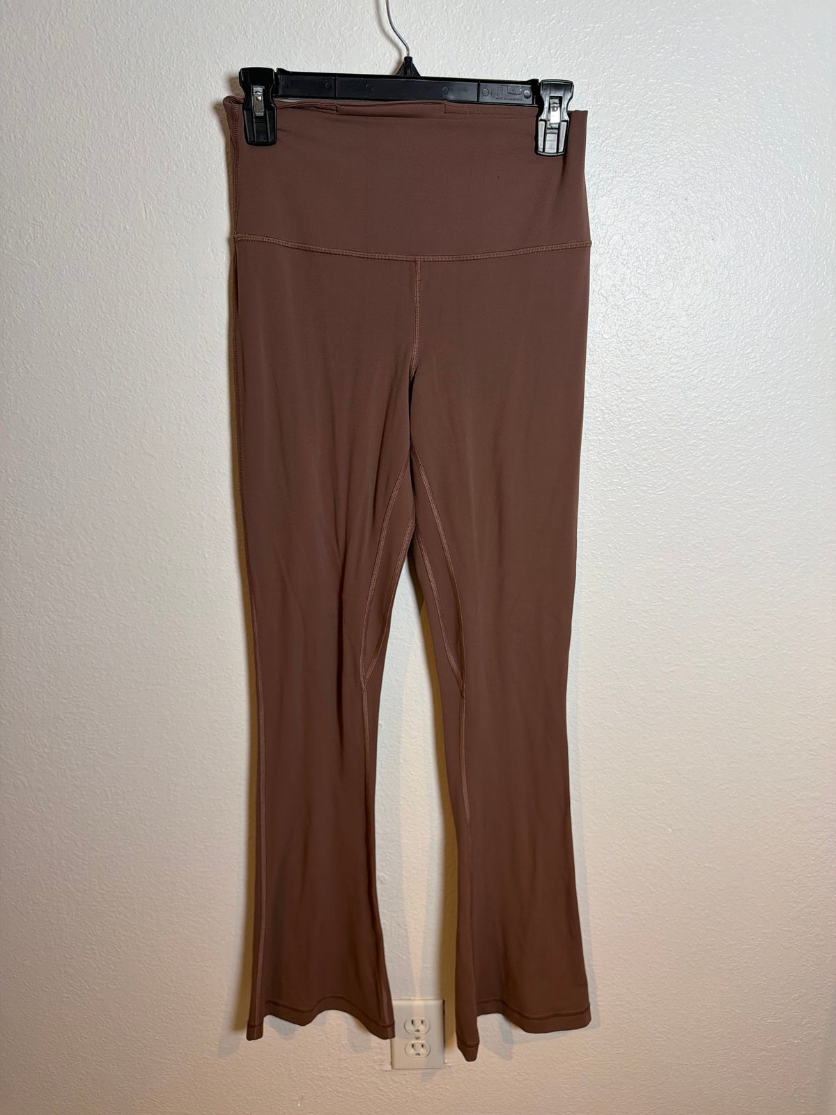 Lululemon Brown Mini Flare Leggings Size 8