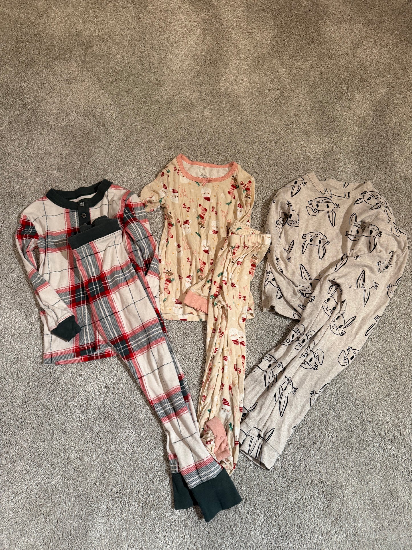 Bundle of Pajamas Toddler Size 4T