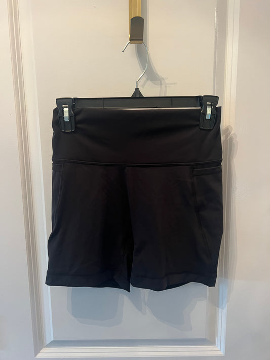 Pavoi High Rise Bike Shorts Women’s Size Medium Black