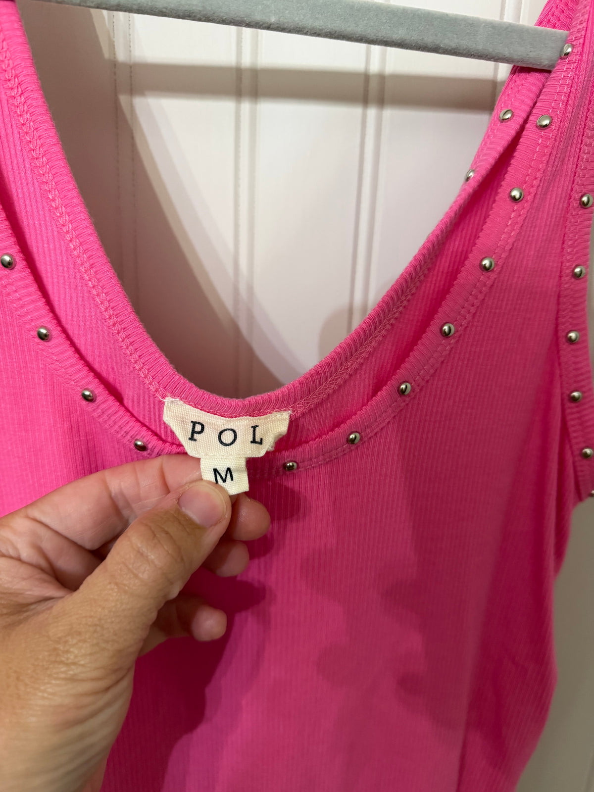 POL Pink Tank Size Medium