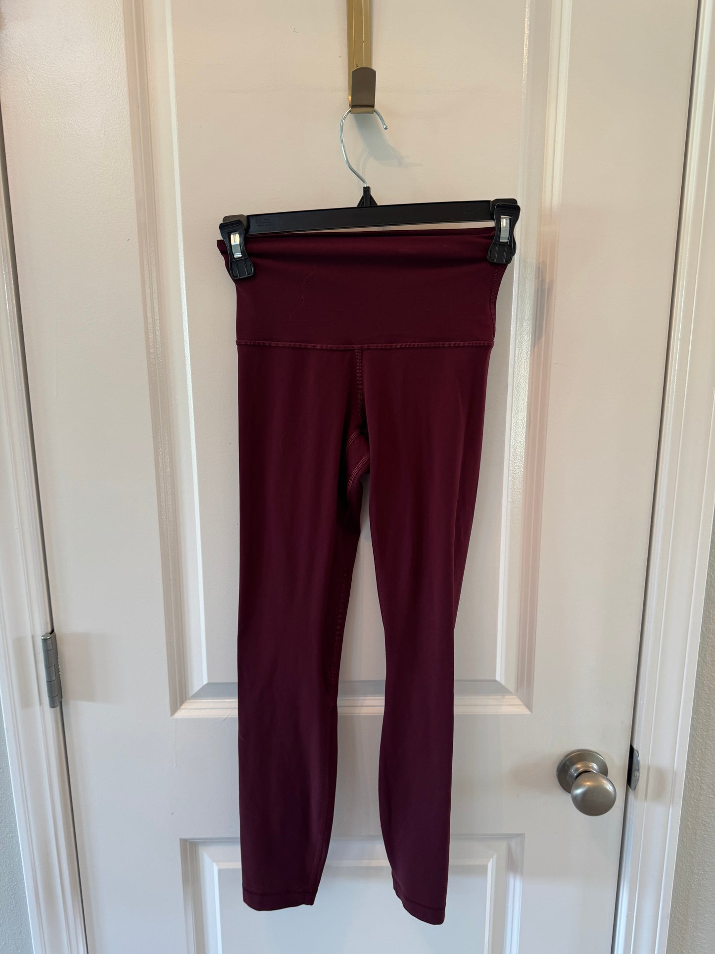 Lululemon Leggings Women’s Size 2 Burgundy