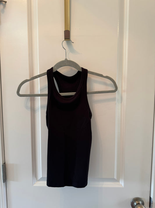 Lululemon Racerback Tank Women’s Size 4 Black