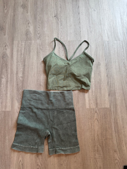 Active Matching Set Women’s S/M Green