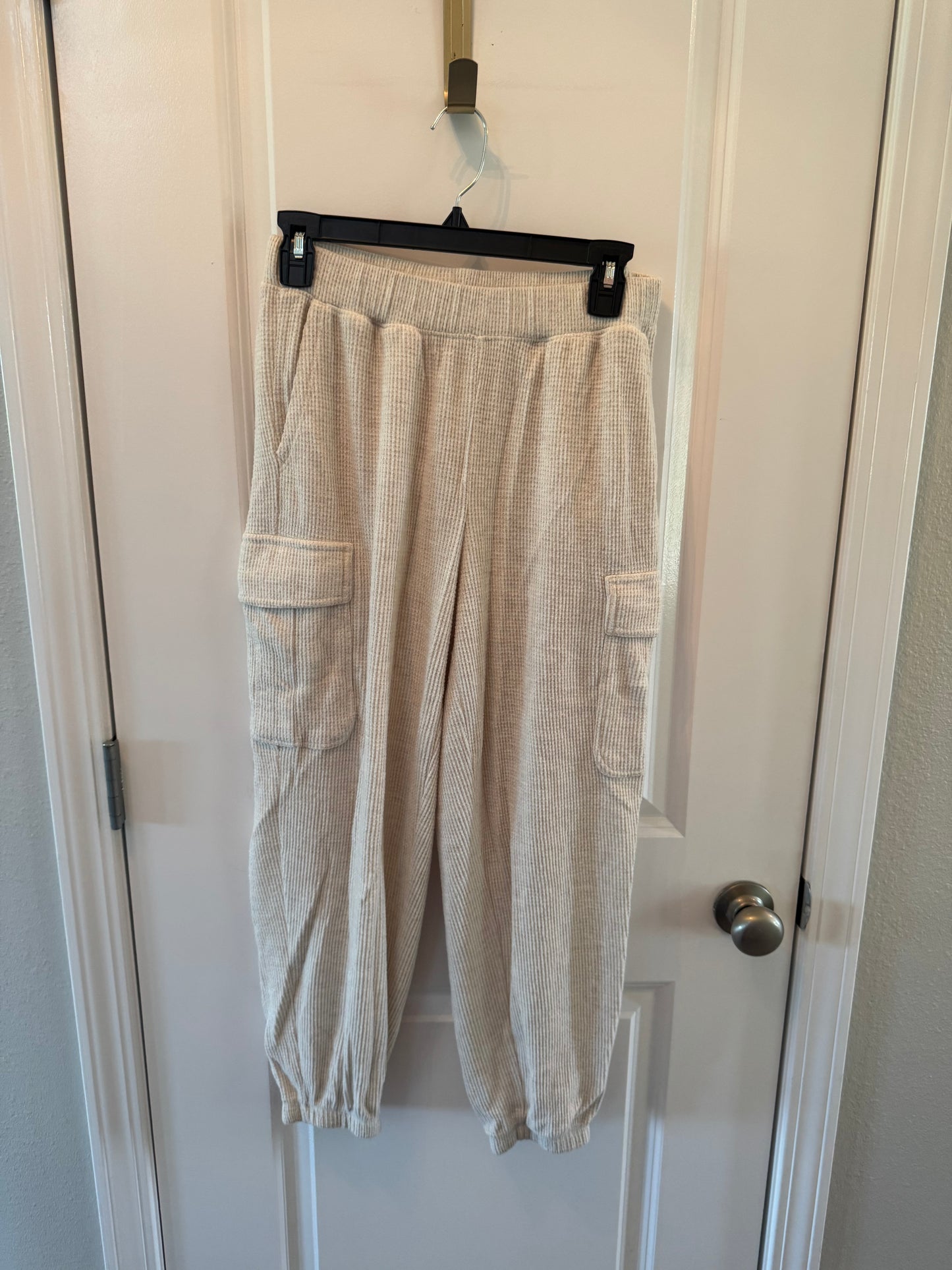 Aerie Traveler Waffle Cargo Jogger Women’s Small