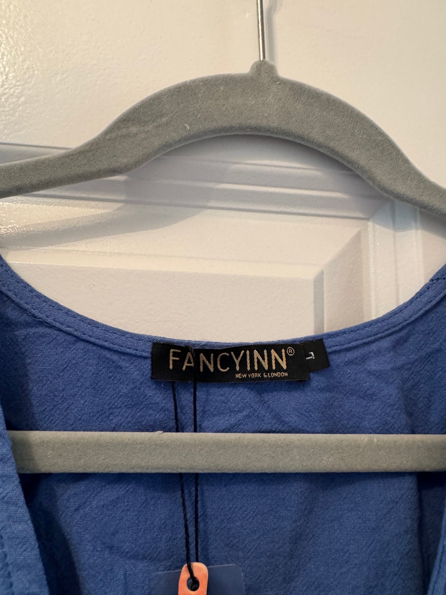 Two Piece Matching Set Women’s Large Blue