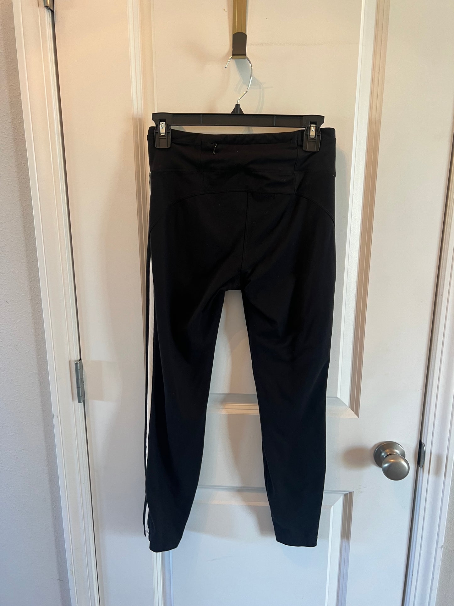 Athleta Side Stripe Active Leggings Women’s Size Small Black