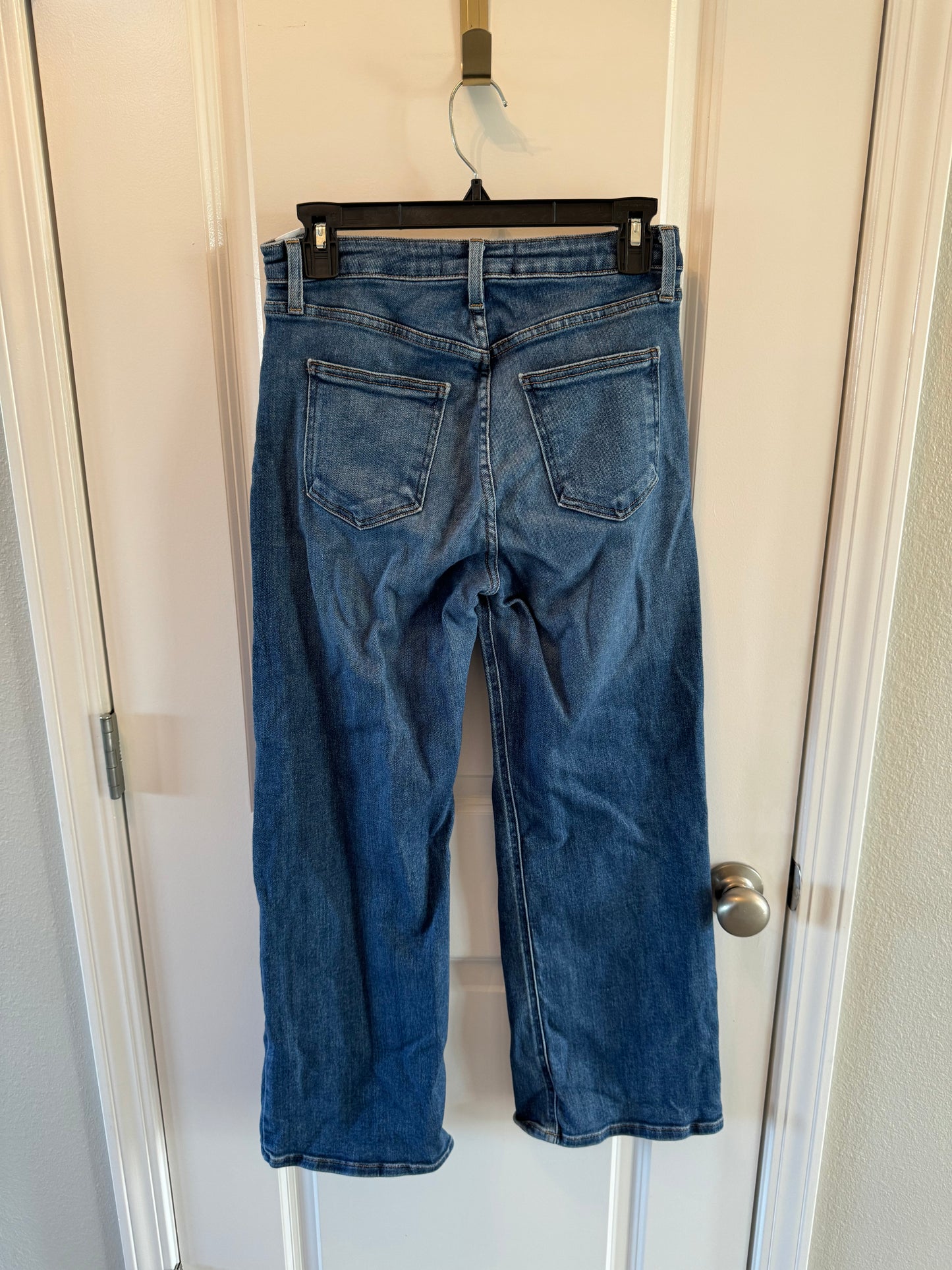 Just Black Wide Leg Jeans Women’s Size 27 Mid Wash