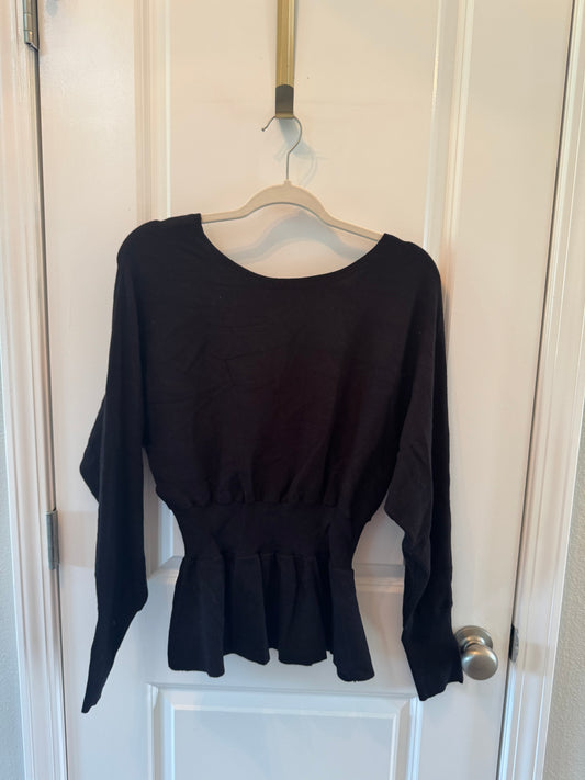 Boheme Peplum Knit Top Women’s Small