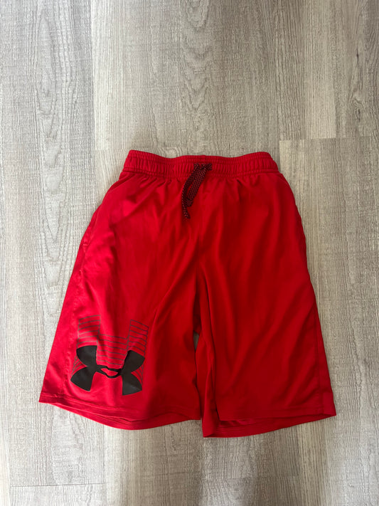 Under Armour Drawstring Shorts Youth Boy’s Size Large Red