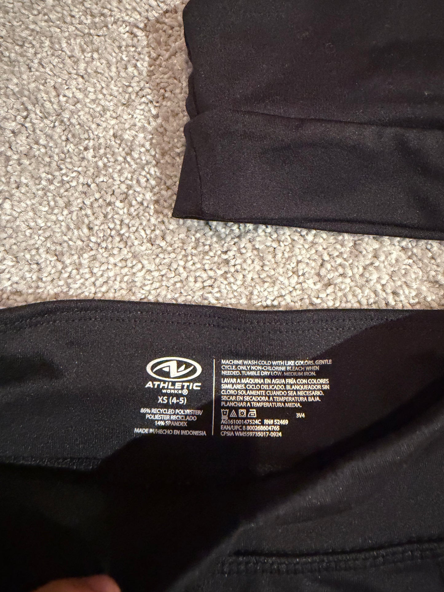 Toddler Girl Black Athletic Bundle Size 4/5