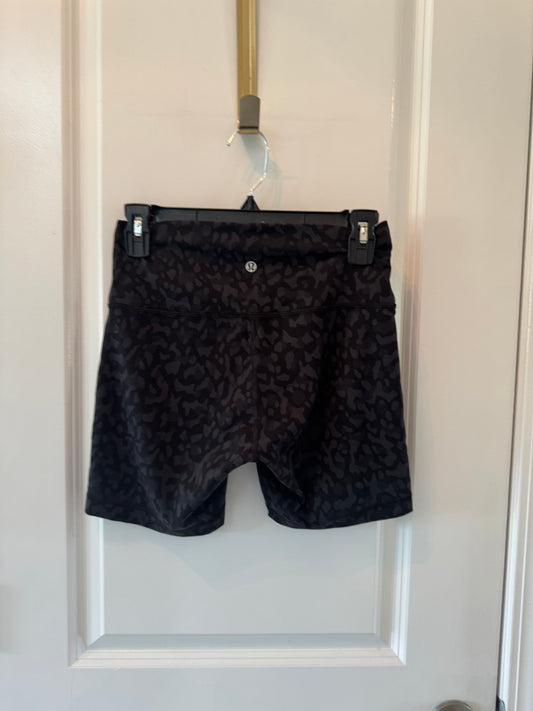 Lululemon Camo Biker Shorts Size 8