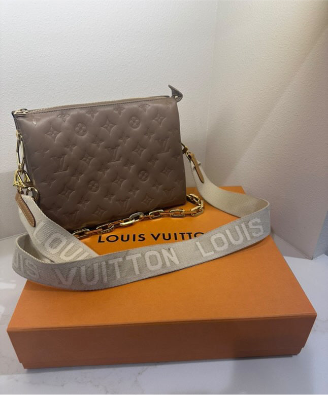 Louis Vuitton Coussin PM- Taupe