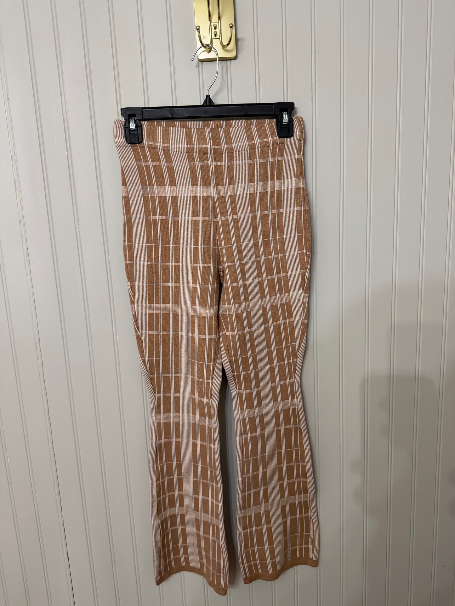 Bohme Stripe Flare Pants Women’s Small Tan