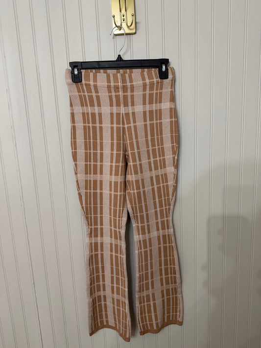 Bohme Stripe Flare Pants Women’s Small Tan