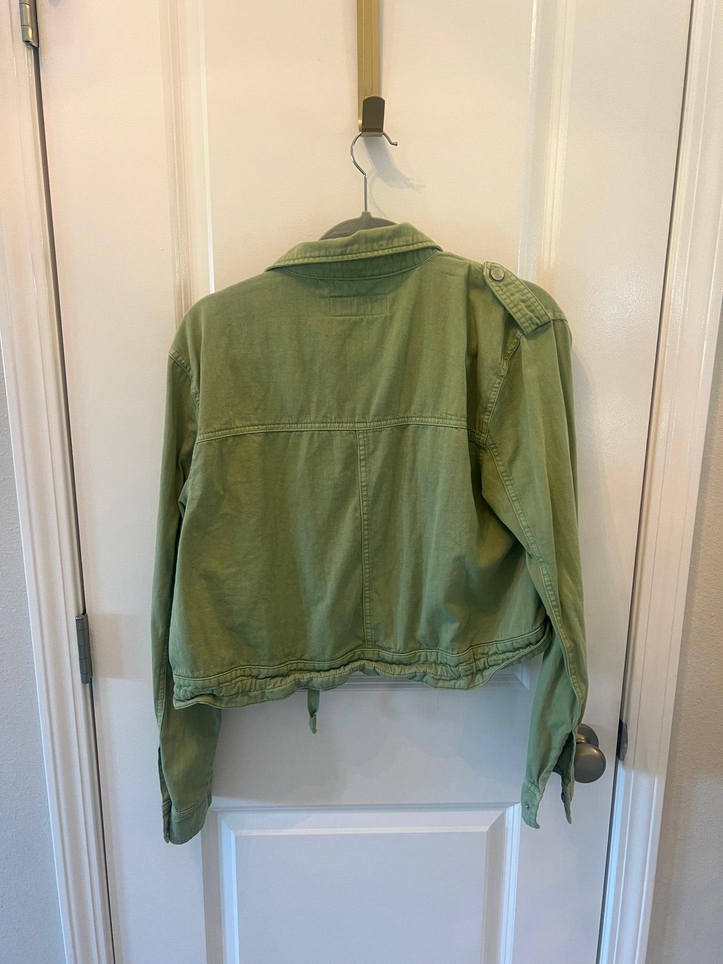 BlankNYC Utility Jacket Women’s Size Medium Light Green