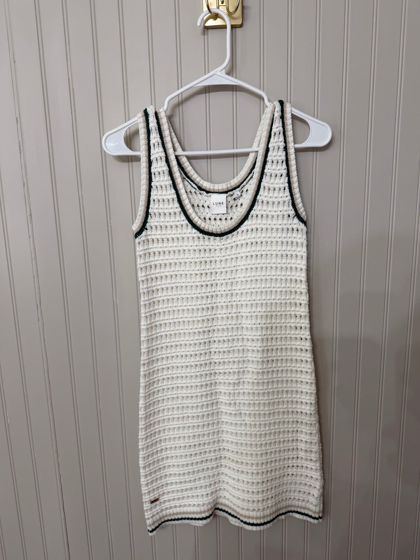 Lune CELESTE A-LINE DRESS - MARSHMELLOW Size Small