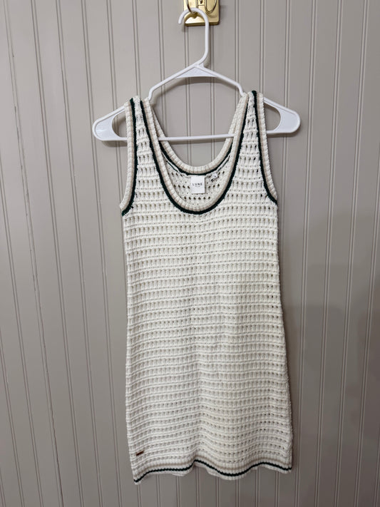 Lune CELESTE A-LINE DRESS - MARSHMELLOW Size Small