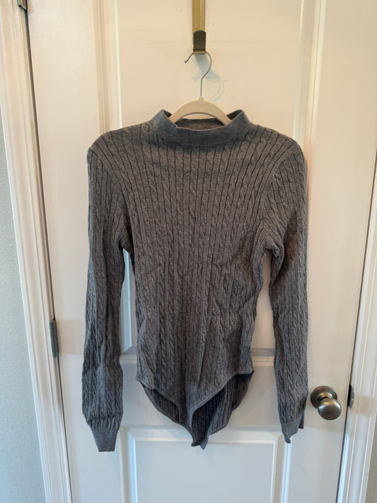 POL Cable Knit Bodysuit Women’s Medium