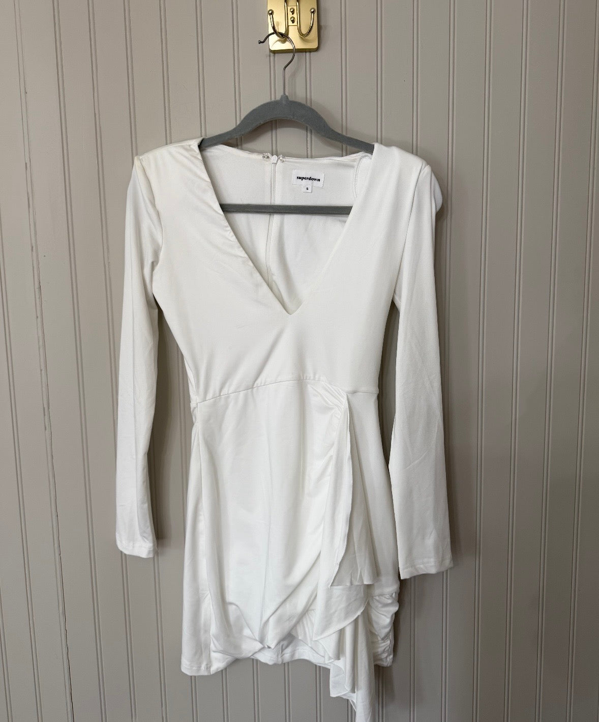 Revolve Superdown Martyna Dress Women’s Small White