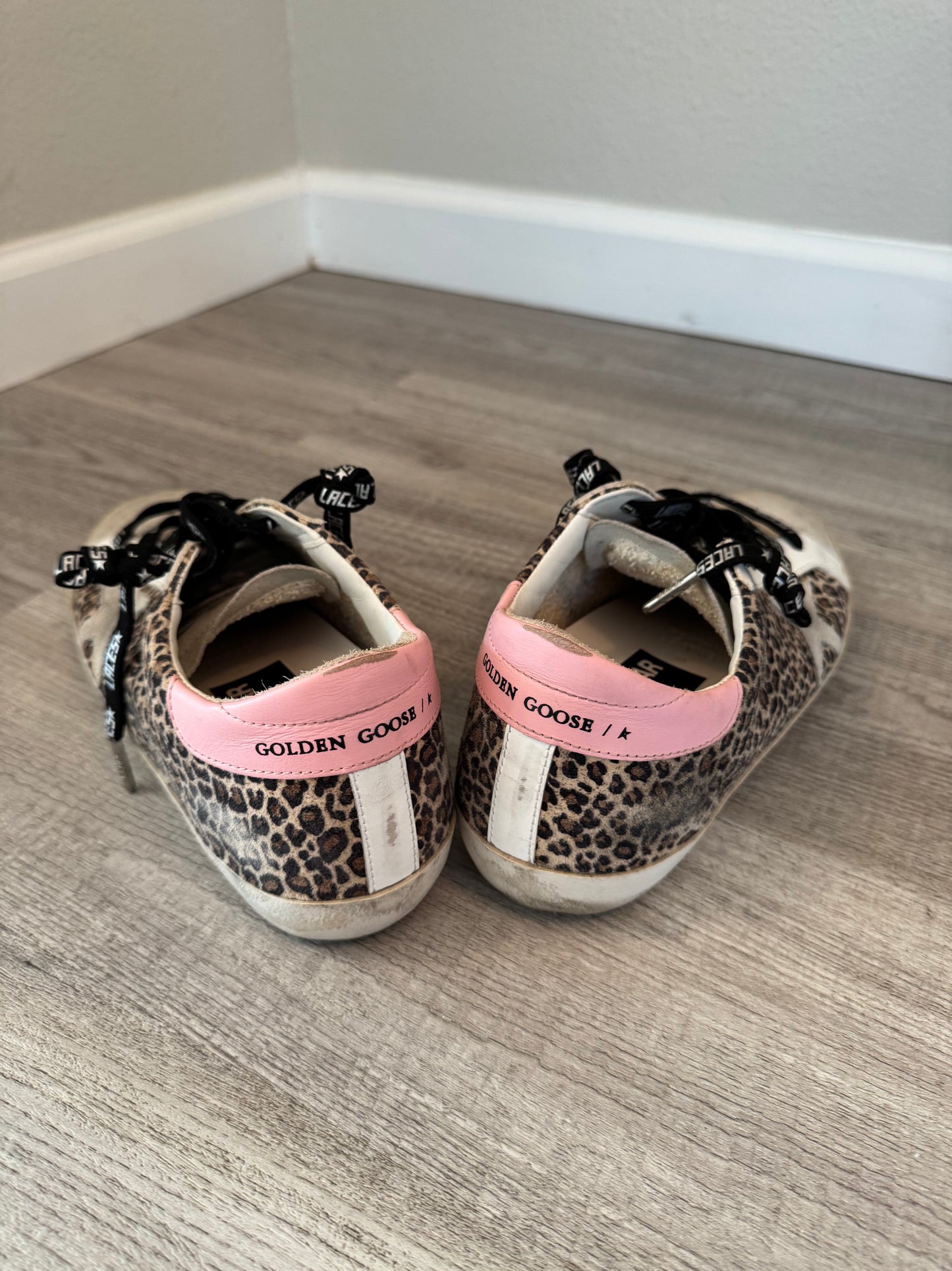 Golden Goose Super-Star Leopard Women’s Size 38 (8)